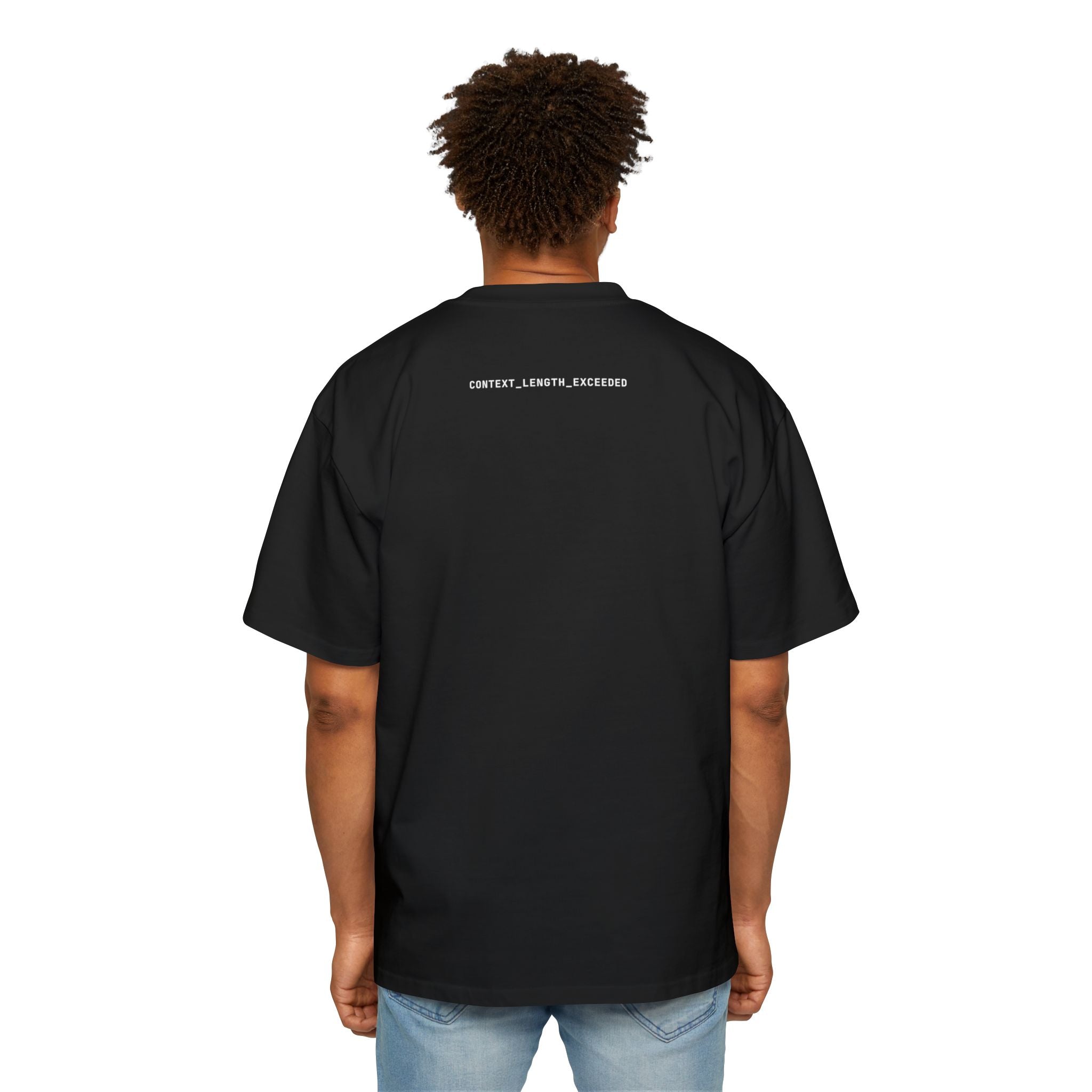 Context Window Full Heavyweight Oversized Tee