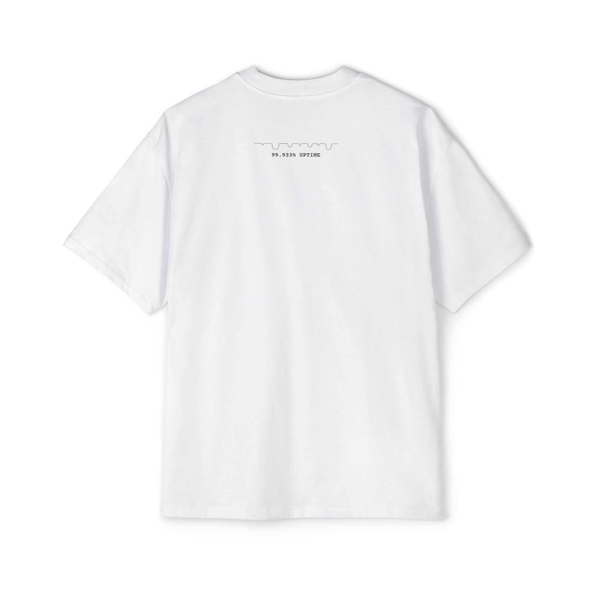 I Love us-east-1 Heavyweight Oversized Tee
