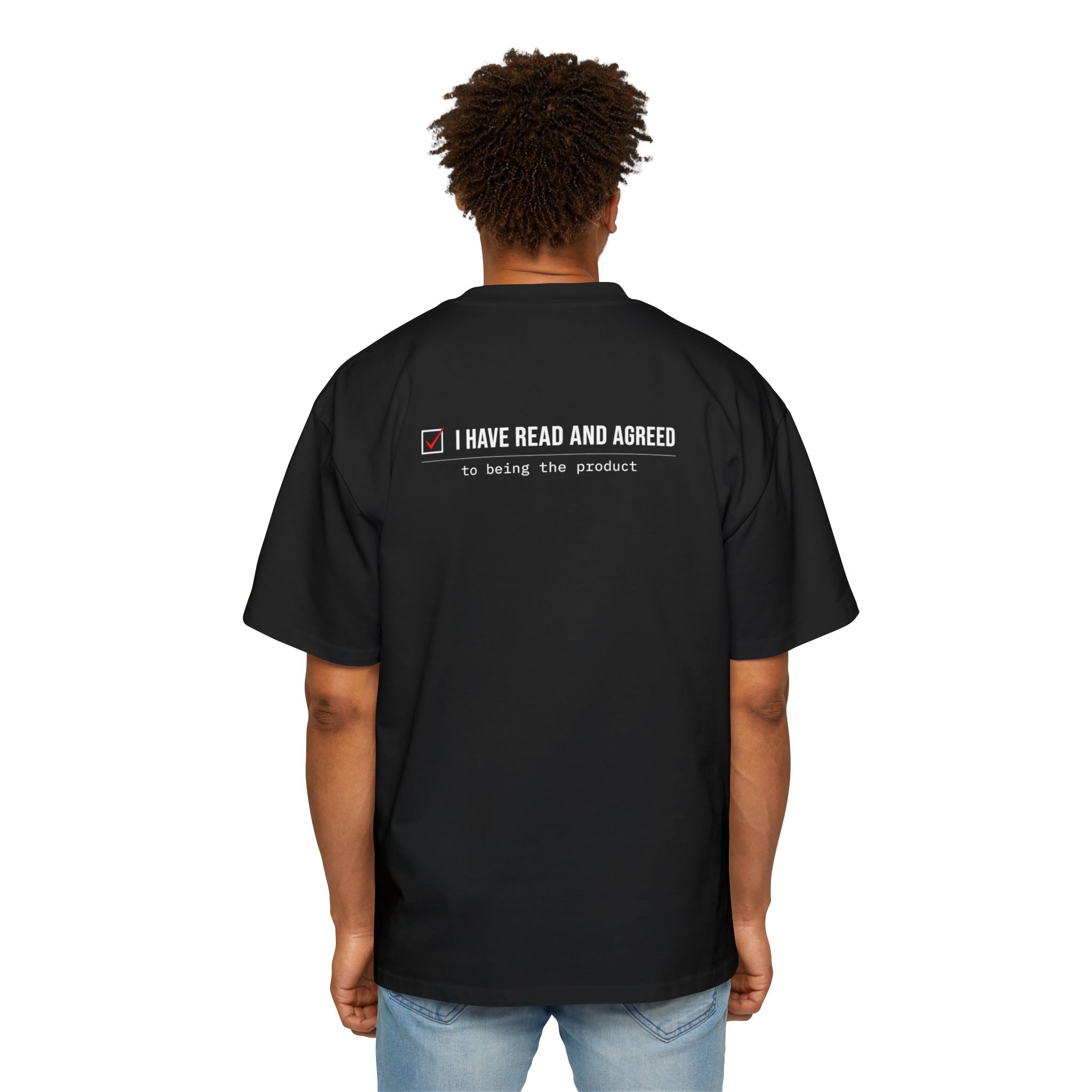 Customer Is Always the Victim Heavyweight Oversized Tee