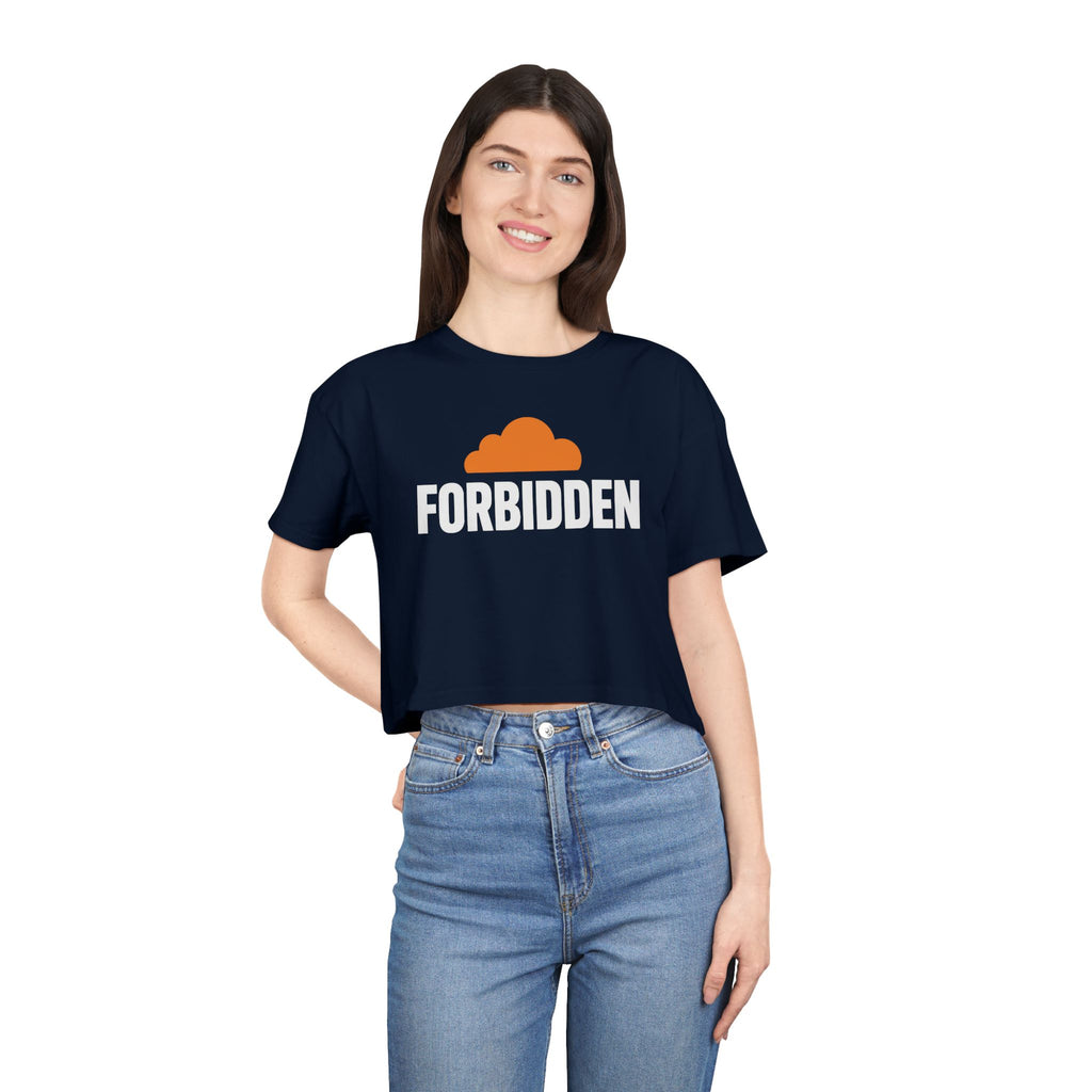 Forbidden Cropped Tee